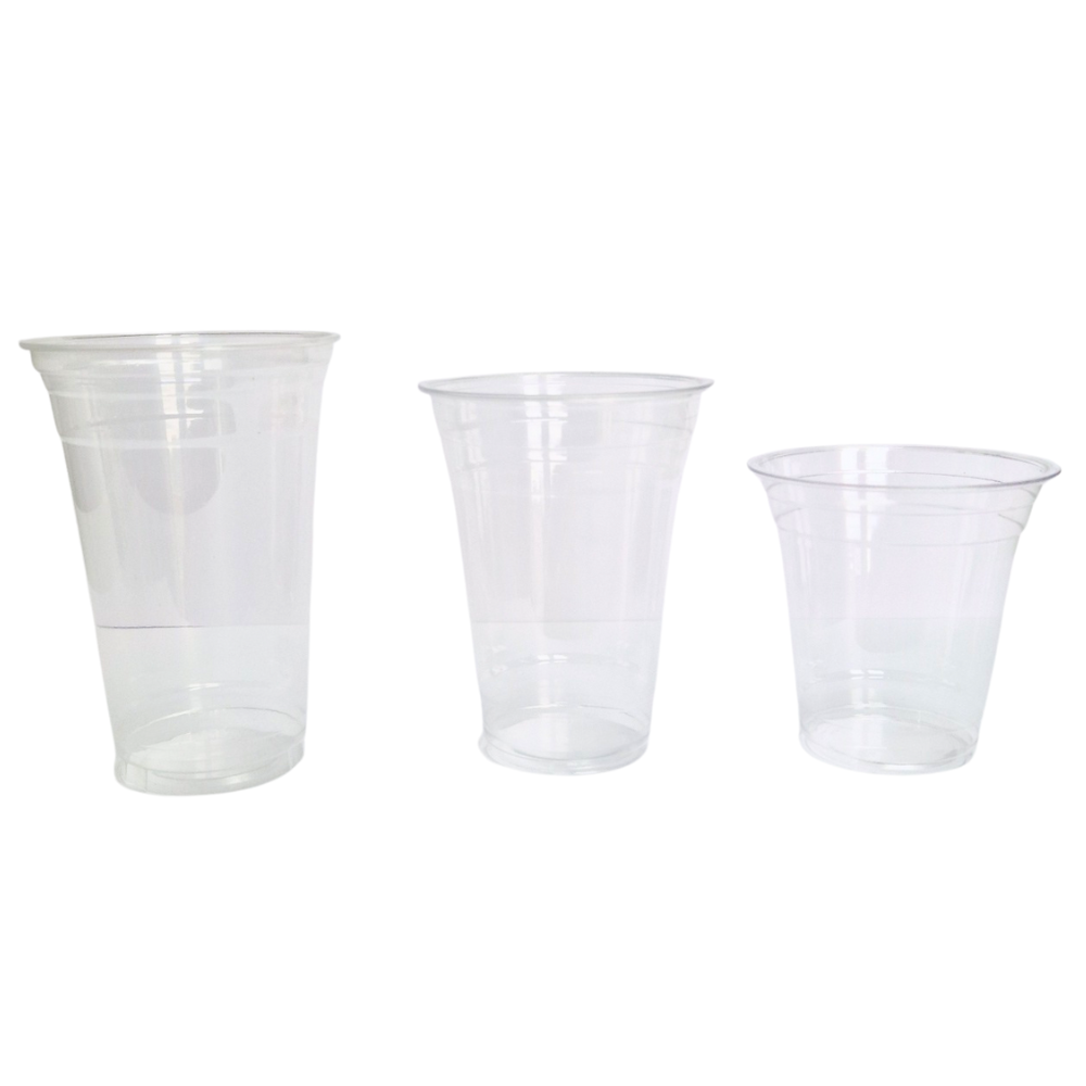 Clear RPET Smoothie Cups (98mm) - 1 Carton