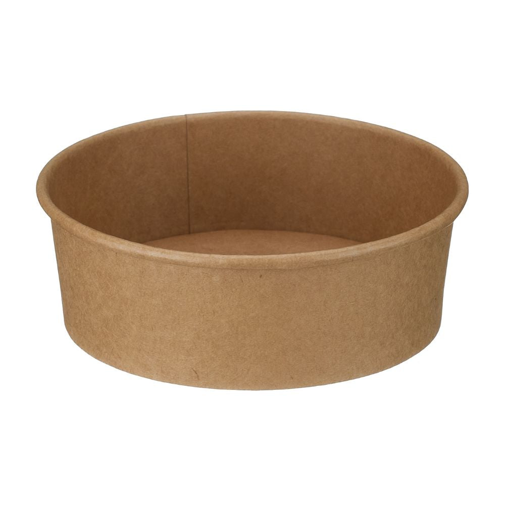 1300ml Kraft Paper Bowls - 1 Carton