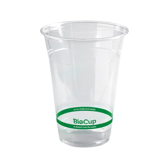 16oz Compostable PLA Clear Cold Cups - 1 Carton
