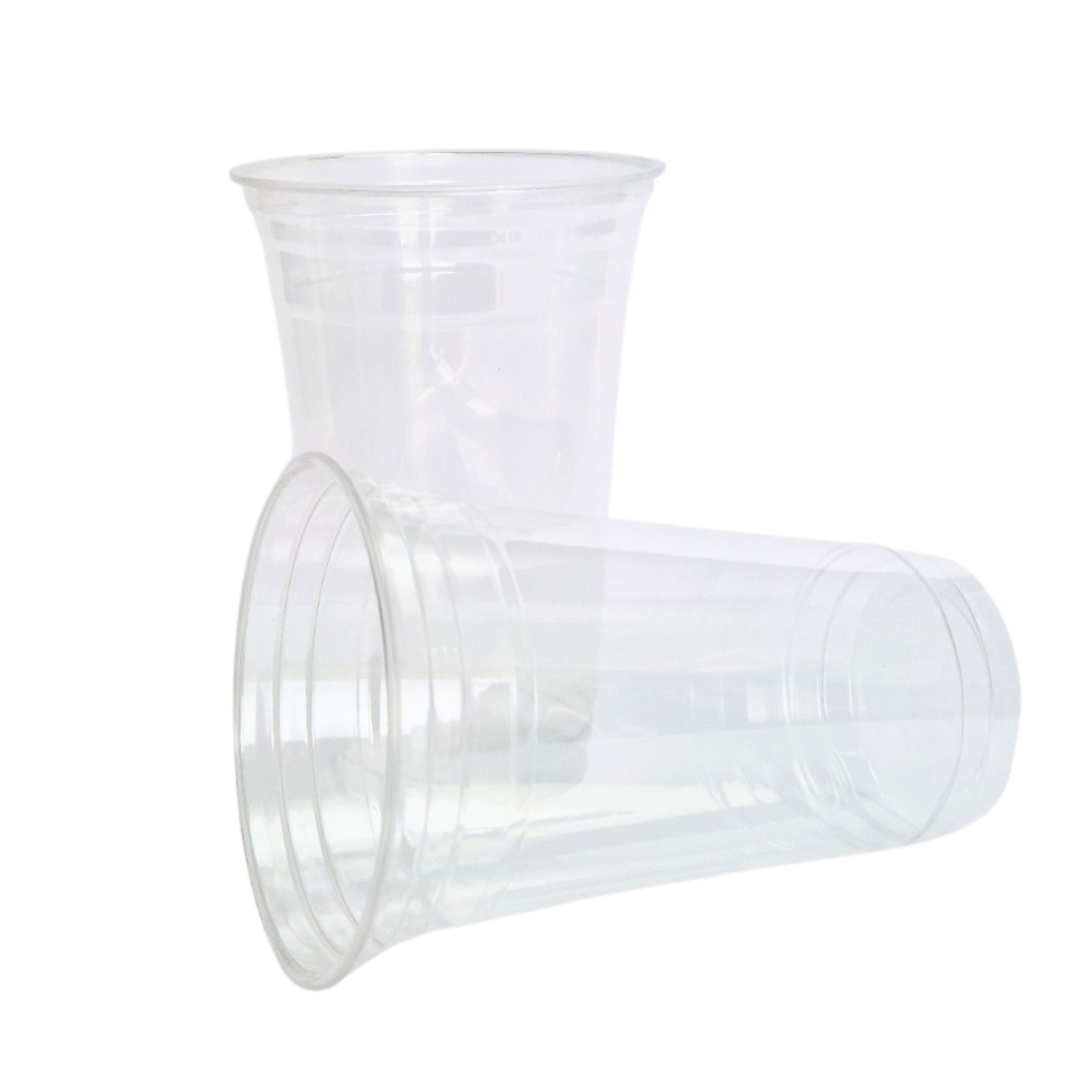 Clear RPET Smoothie Cups (98mm) - 1 Carton