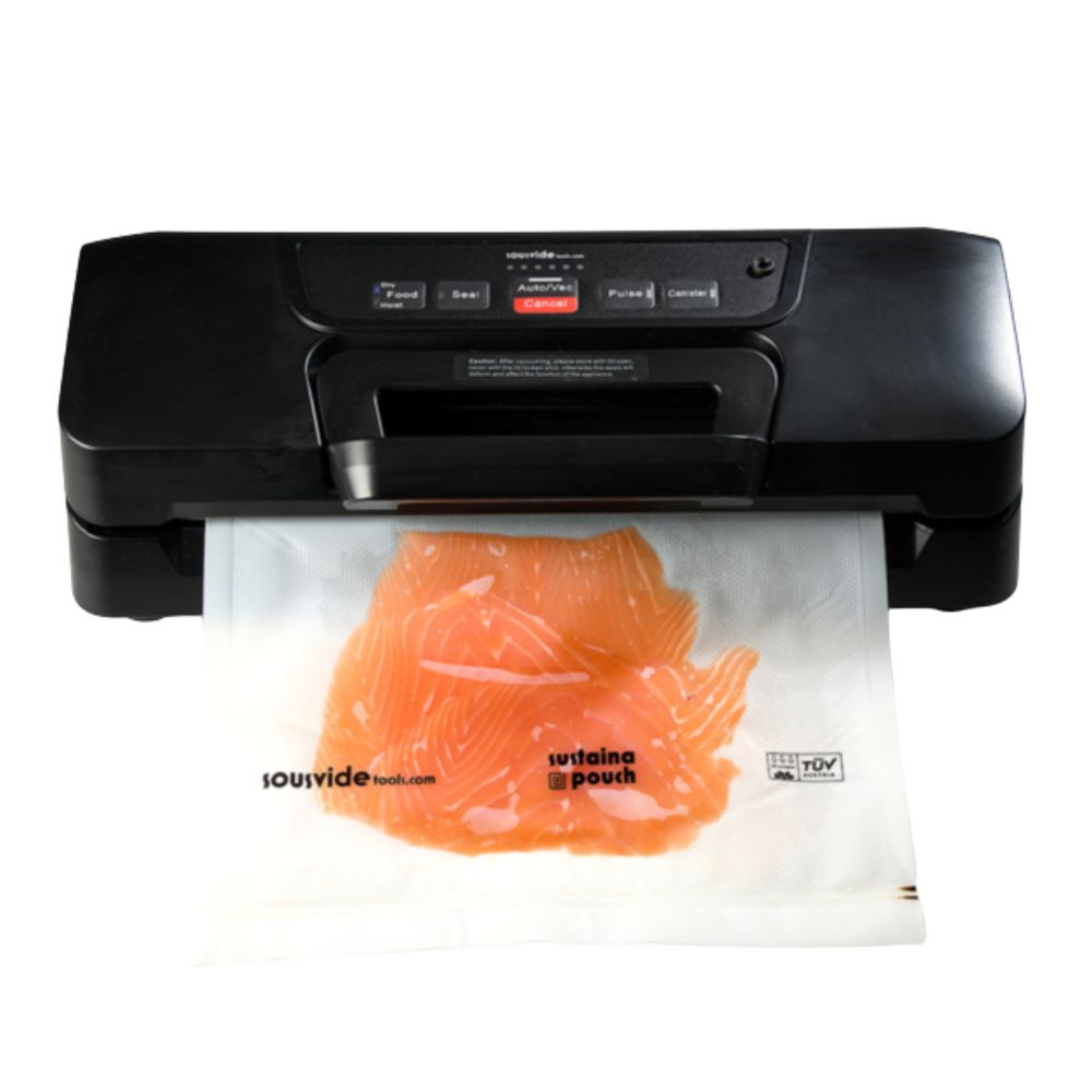 Compostable Embossed Vacuum Sealer Rolls - 1 Carton