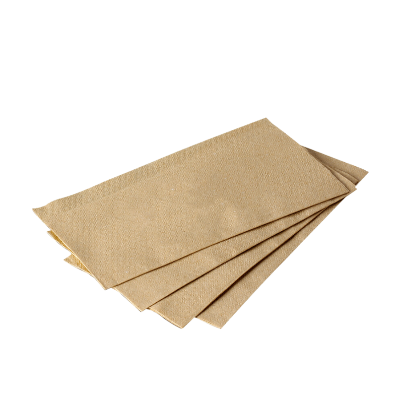 1-ply Kraft Paper Napkins - 1 Carton