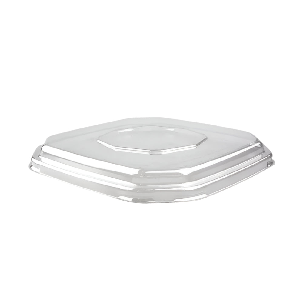 clear octagonal container lids food packaging uk