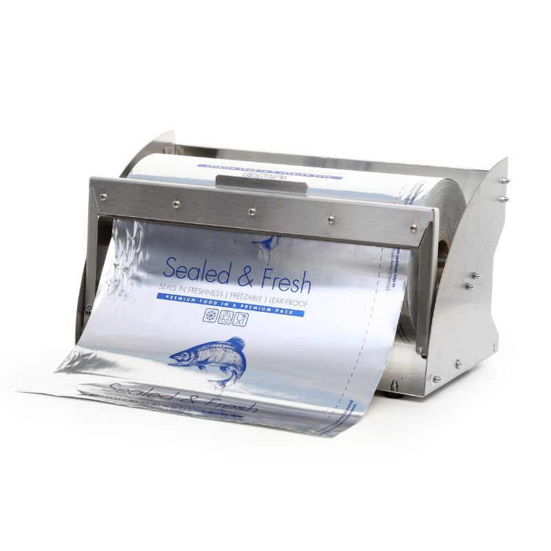 Sealed & Fresh Metallised Fish Packaging Paper (350mm x 300m) - 1 Roll