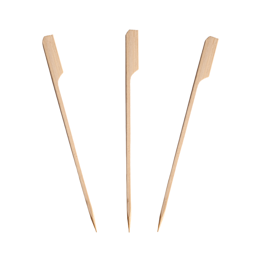 12cm Bamboo Food Skewers - 1 carton
