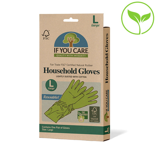 If You Care Certified Fair Rubber Latex Gloves - Large