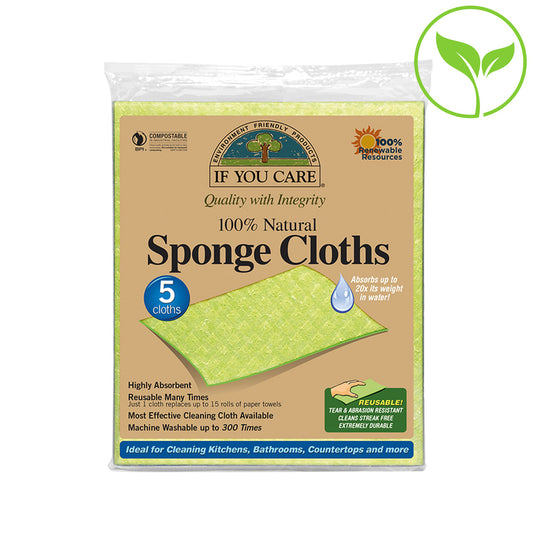 If You Care 100% Natural Sponge Cloths