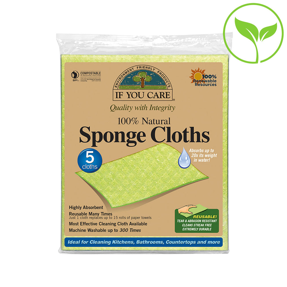 If You Care 100% Natural Sponge Cloths | Shop Eco-Friendly Cloths ...