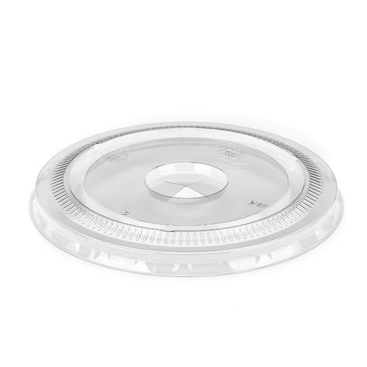 12oz RPET Flat Clear Cup Lids (93mm) - 1 Carton