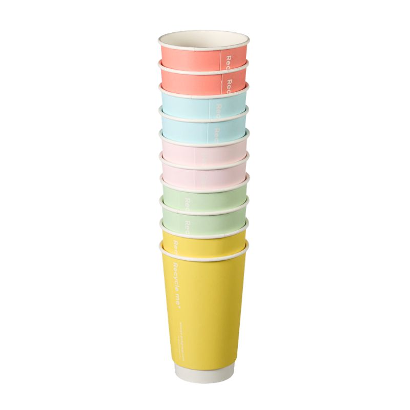 16oz Confetti Double Wall Takeaway Cups - 1 Carton