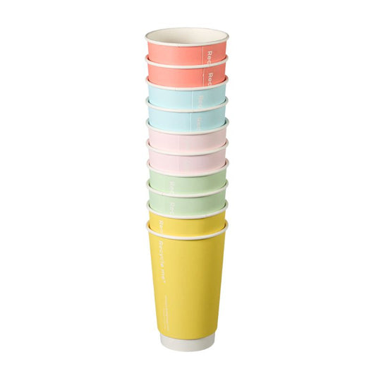 16oz Confetti Double Wall Takeaway Cups - 1 Carton