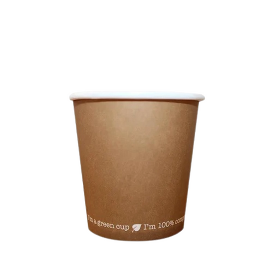 Kraft Hot Paper Cups (1 Carton)