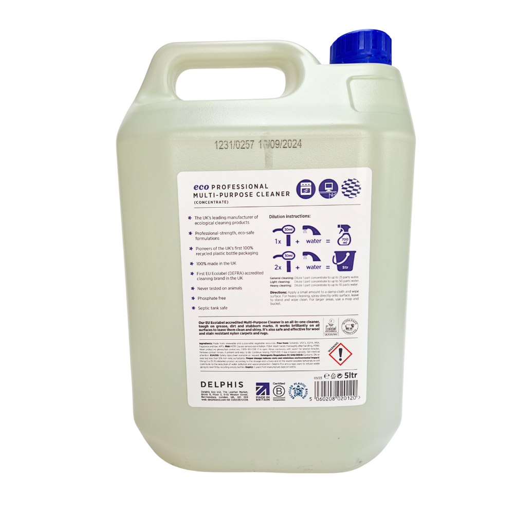 Delphis Eco Multi-Purpose Cleaner (Concentrate) - 5 Litre