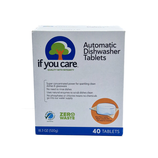 If You Care 100% Biodegradable Automatic Dishwasher Tablets