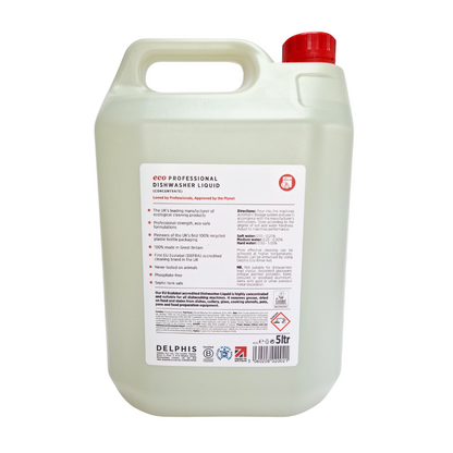 Delphis Eco Dishwasher Liquid (Concentrate) - 5 Litre