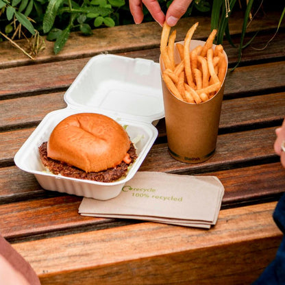 1-ply Kraft Paper Napkins - 1 Carton