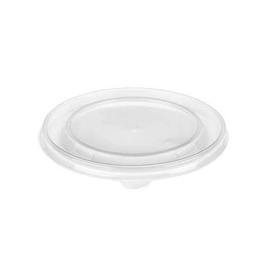 Clear PP Lids for Kraft Paper Bowls - 1 Carton