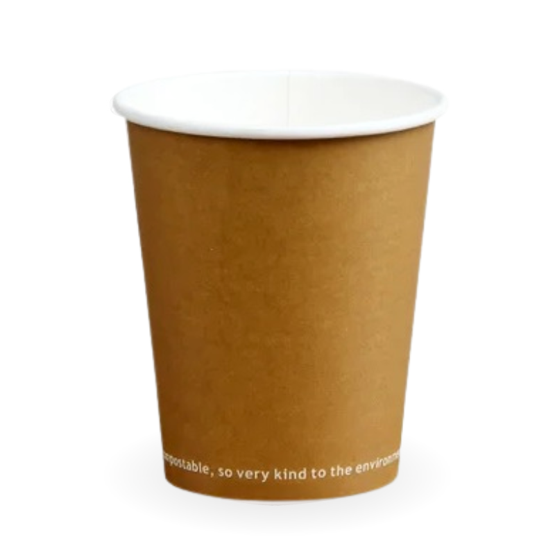 Kraft Hot Paper Cups (1 Carton)