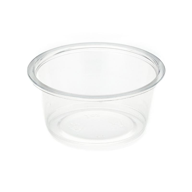 2oz Clear Portion Pots - 1 Carton