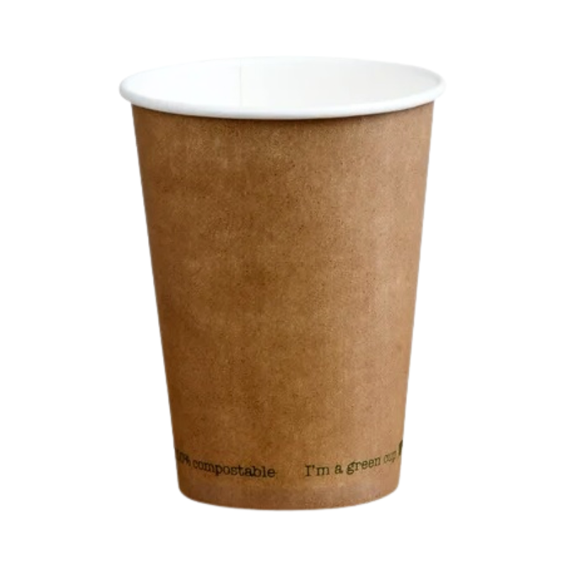 Kraft Hot Paper Cups (1 Carton)