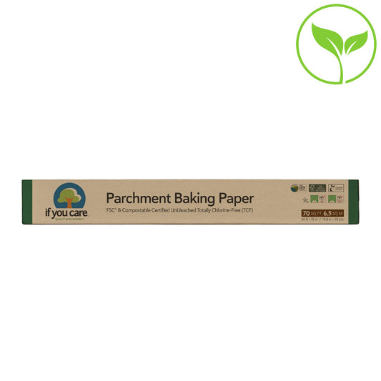 If You Care Unbleached Parchment Baking Paper Roll (19.8m x 33cm)