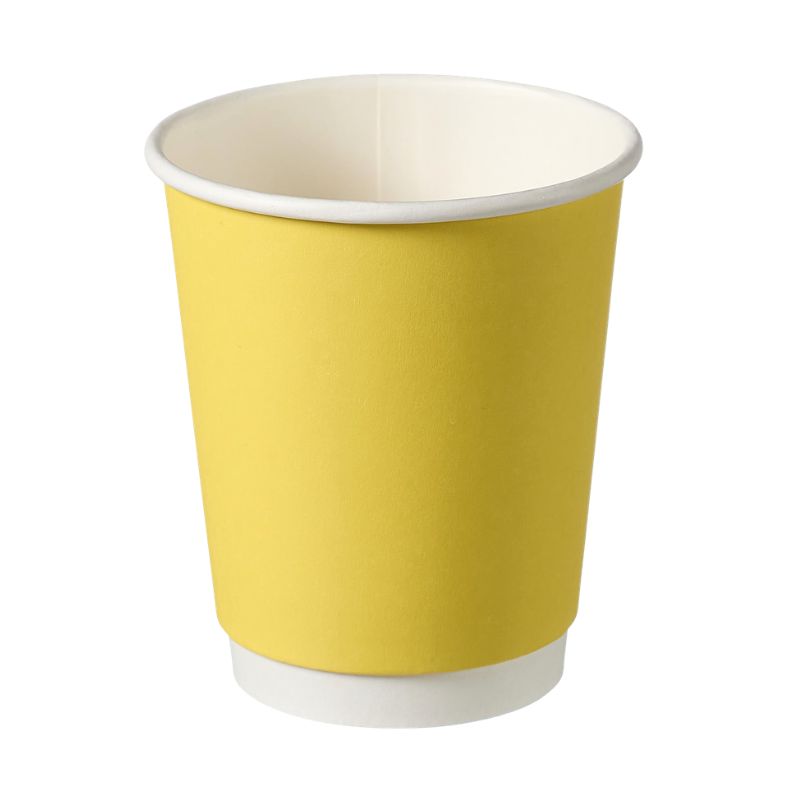 8oz Confetti Double Wall Takeaway Cups - 1 Carton