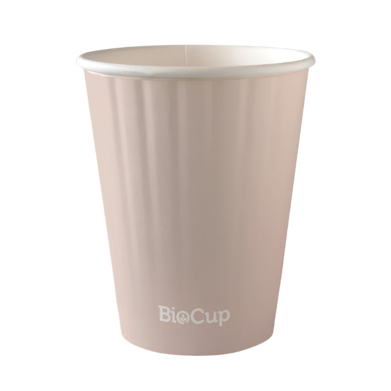 Stone Aqueous Double Wall Hot Paper Cups (1 Carton)