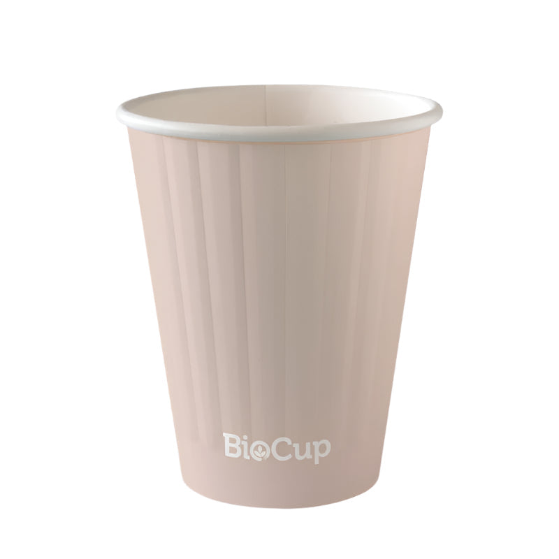 Stone Aqueous Double Wall Hot Paper Cups (1 Carton)