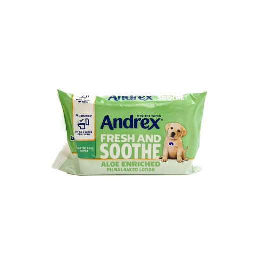 Andrex Flushable Hygiene Wipes