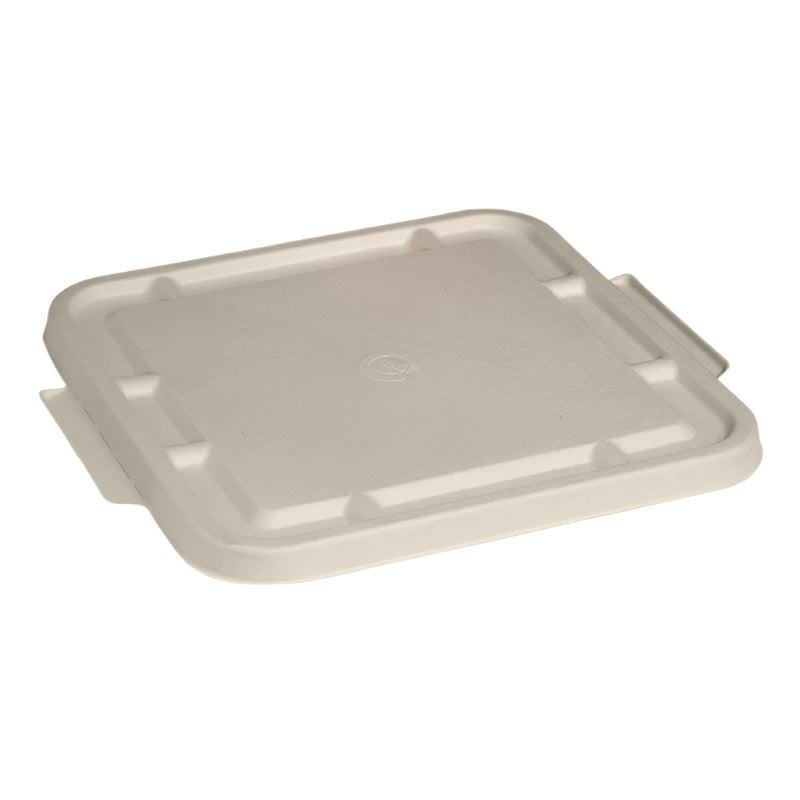 Baggase Fibre Compartment Container Lids (1 Carton)