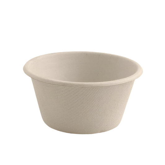 bagasse plant fibre sauce pots eco friendly takeaway food packaging uk