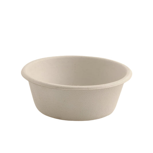 bagasse plant fibre sauce pots eco friendly takeaway food packaging uk