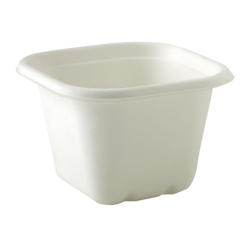 white square takeaway food containers eco friendly food packaging uk