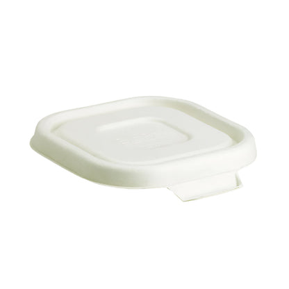 bagasse square container lids eco friendly takeaway packaging uk