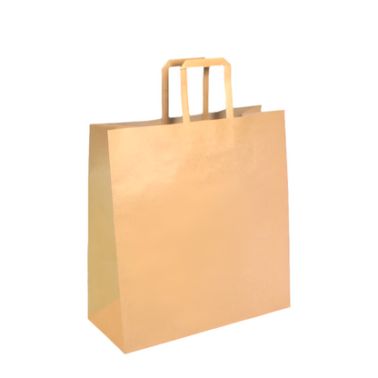 flat handle paper delivery bags uk