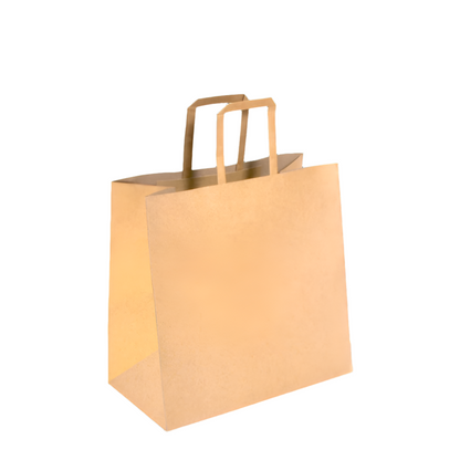 flat handle paper delivery bags uk