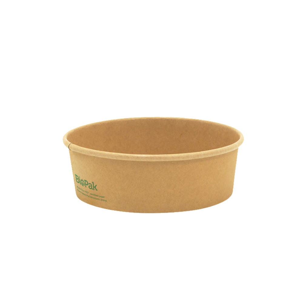 Kraft Paperboard Bowls (1 Carton)