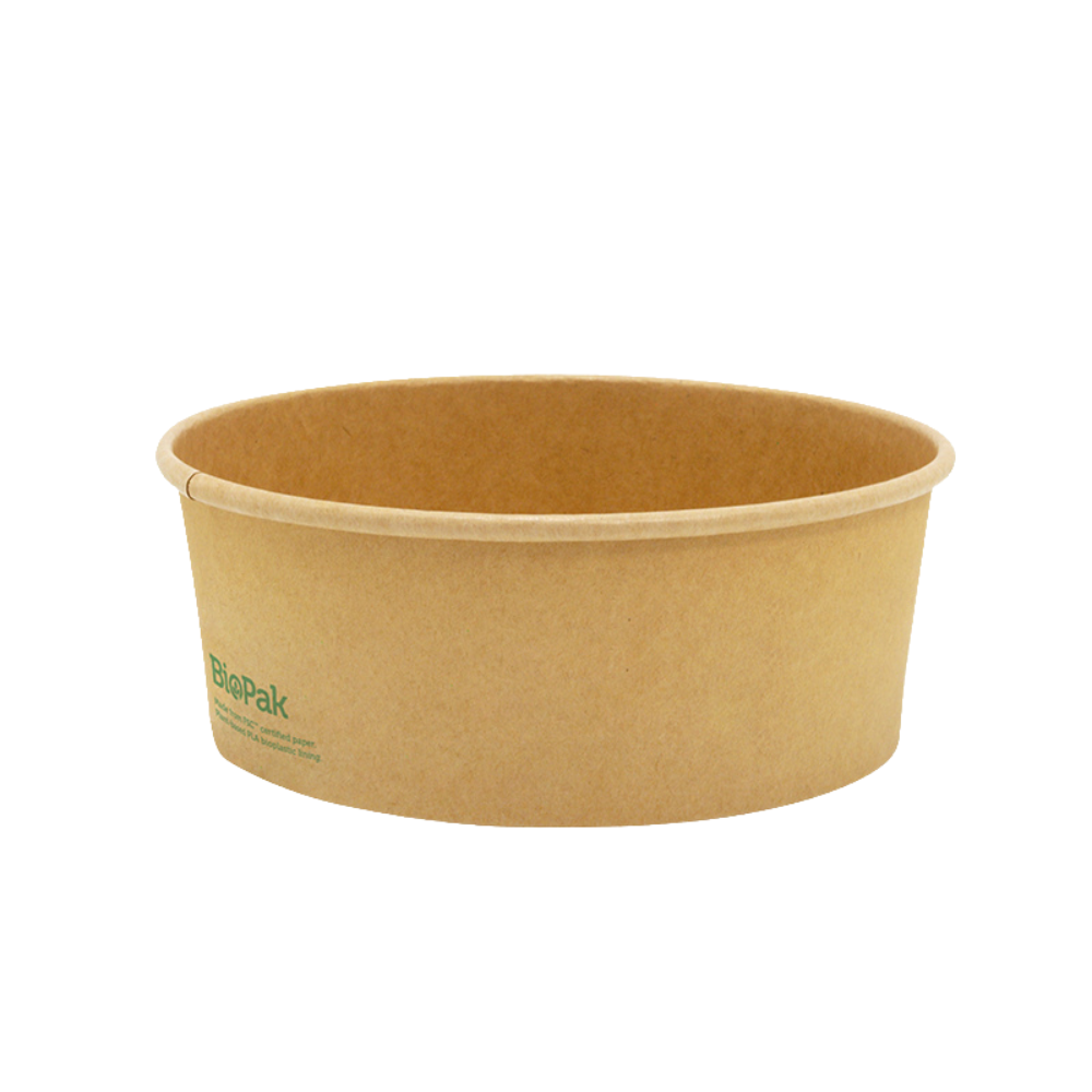 Kraft Paperboard Bowls (1 Carton)