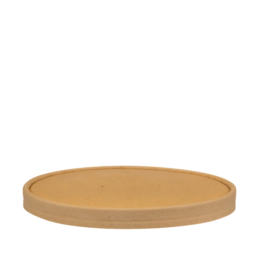 Kraft Paperboard Bowl Lids (1 Carton)