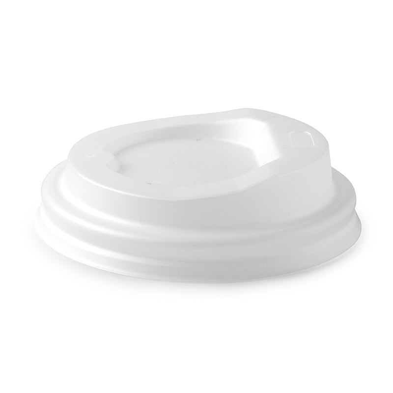 Clear PLA Hot Paper Cup Lids (1 Carton)