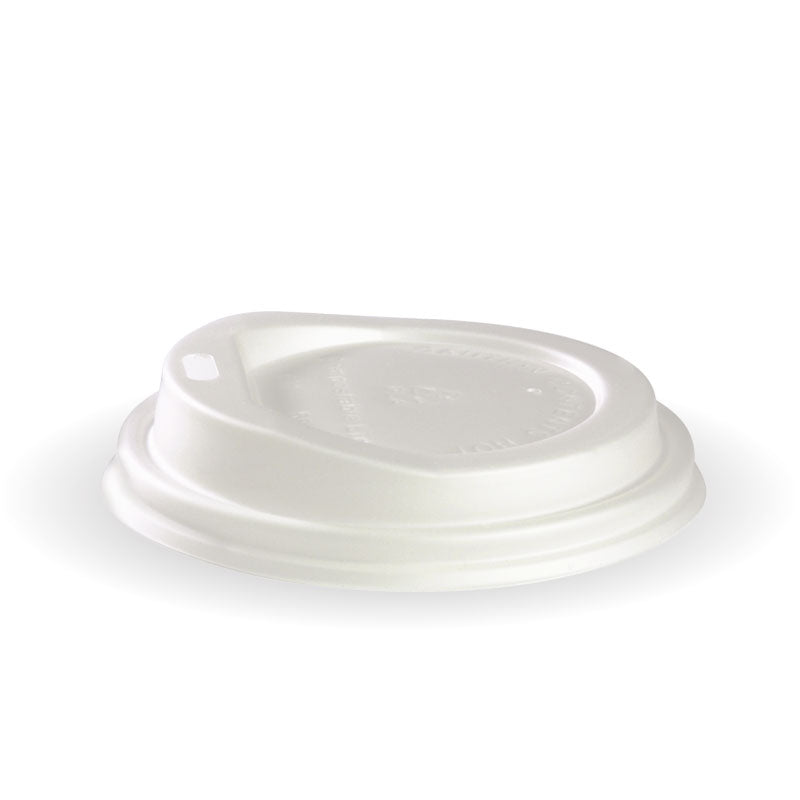 Clear PLA Hot Paper Cup Lids (1 Carton)