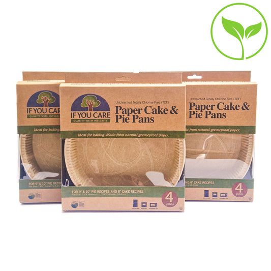 If You Care Paper Cake & Pie Pans - Bulk Pack of 12