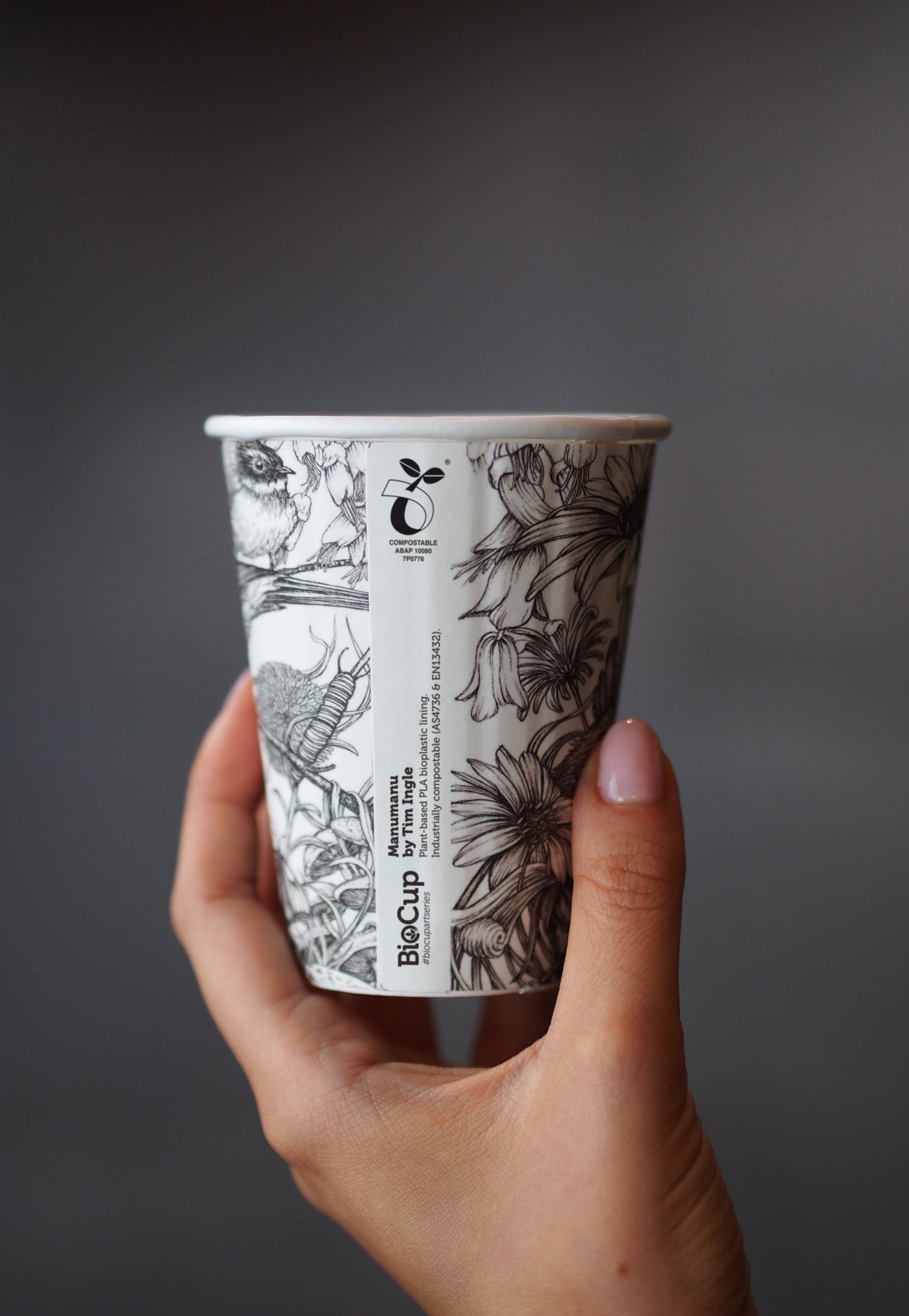 Art Series Double Wall Hot Paper Cups (1 Carton)