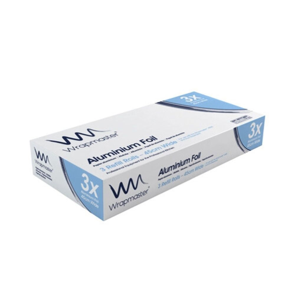 Wrapmaster Aluminium Foil Refill (45cm x 90m) - 1 Carton