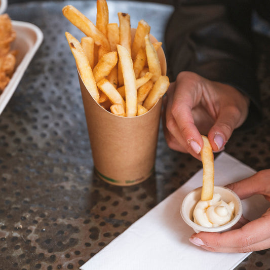 Medium FSC Chip Cups - 1 Carton