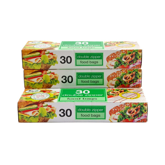 Food Bag Click Seal (17cm x 21cm) Bulk Pack