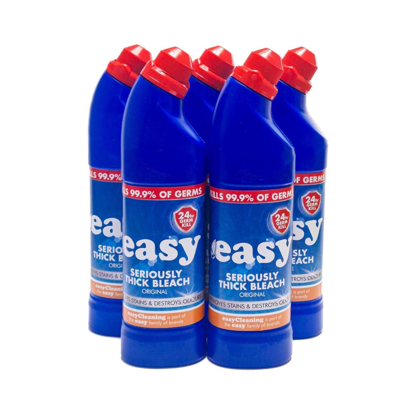 Easy Bleach Original 750ml - Bulk Pack of 5