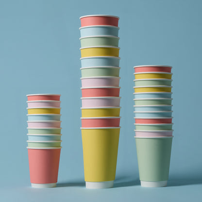 16oz Confetti Double Wall Takeaway Cups - 1 Carton