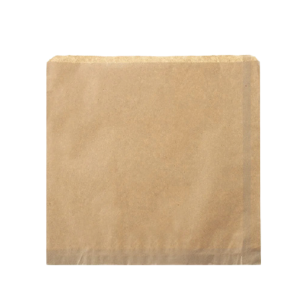 10x10" Kraft Counter Strung Bags - 1 Carton