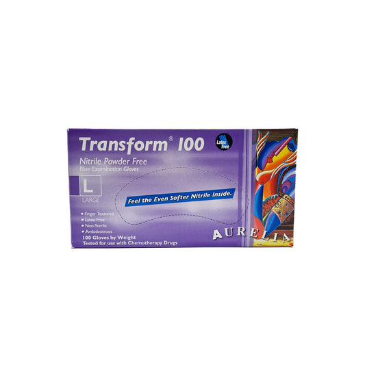 Nitrile Gloves Large Powder Free - 100s